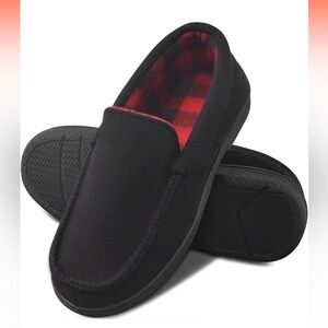 Dena Lives Men's Black Slippers